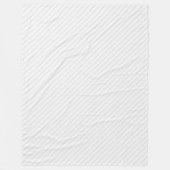 Thin Diagonal Lines Fleecedecke (Vorderseite)