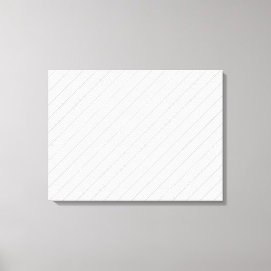 Thin Diagonal Lines Leinwanddruck (Vorderseite)