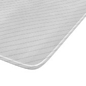Thin Diagonal Lines Schneidebrett (Ecke)