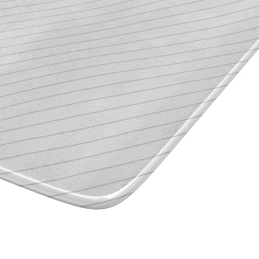 Thin Diagonal Lines Schneidebrett (Ecke)