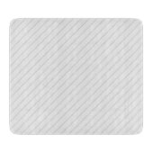 Thin Diagonal Lines Schneidebrett (Vorderseite)
