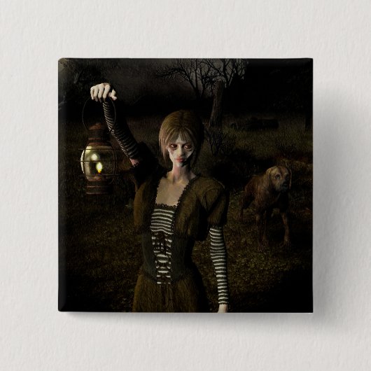 Thin female carrying lamp button (Vorderseite)