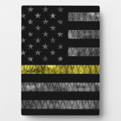 Thin-Gelbe Linie-Markierung für den Dispatcher Fotoplatte (Vorderseite)