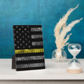 Thin-Gelbe Linie-Markierung für den Dispatcher Fotoplatte (Seite)