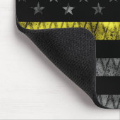 Thin-Gelbe Linie-Markierung für den Dispatcher Mousepad (Ecke)