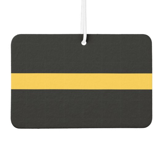 Thin Gold Line Flagge Autolufterfrischer (Vorderseite)