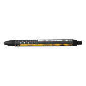 Thin Gold Line Grunge Flag Dispatcher Pen Kugelschreiber (Vorderseite)