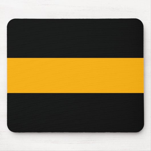 Thin Gold Line Maus Pad Mousepad (Vorne)