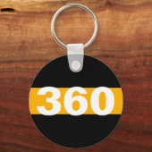 Thin Gold Line Personalisiert Dispatcher Schlüssel Schlüsselanhänger (Vorderseite)