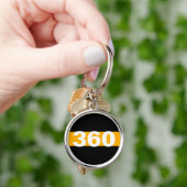 Thin Gold Line Personalisiert Dispatcher Schlüssel Schlüsselanhänger (Hand)