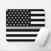 Thin Gray Line Glitzer Mousepad (Mit Mouse)