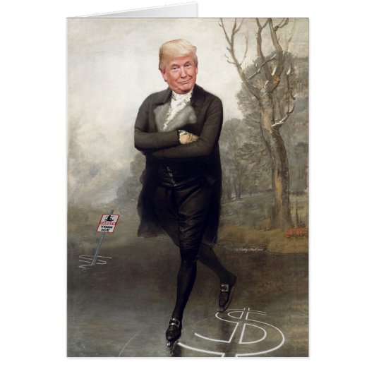 Thin Ice Birthday Card (Vorne)