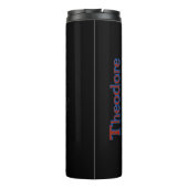 Thin Line First Responder Einheit Thermosbecher (Rückseite)