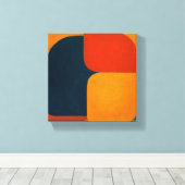 "Thin Lines Between Sides" Pt.1 Leinwanddruck (Insitu (Holzboden))