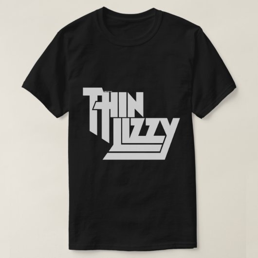 Thin Lizzy â€"White Stack Logo Pullover Hoodie (Design vorne)