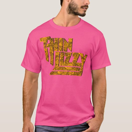 Thin Lizzy Text T-Shirt (Vorderseite)