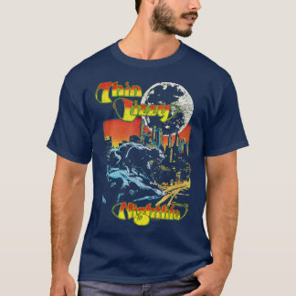 Thin LizzyNight Life verlängert T-Shirt