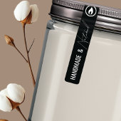 Thin Modern Jar Tamper-Proof Siegel Label Etiketten