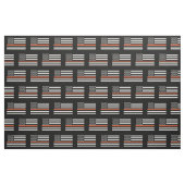 Thin Orange Frontline emt ems Krankenschwester Med Stoff (Fat Quarter (45,7 x 55,9 cm))