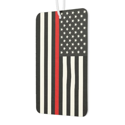 Thin Red Line American Flag Autolufterfrischer (Links)