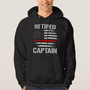 Thin Red Line Feuerwehrmann Feuerwehrmann Feuerweh Hoodie