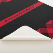 Thin Red Line Firefighter Buffalo Kariert Monogram Sherpadecke (3/4)