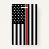 Thin Red Line Flag: Feuerwehrheldengedächtnis Ausweis (Vorderseite)