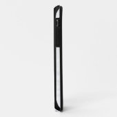 Thin Red Line-Flagge Case-Mate iPhone Hülle (Hinten/Links)