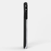 Thin Red Line-Flagge Case-Mate iPhone Hülle (Hinten/Rechts)