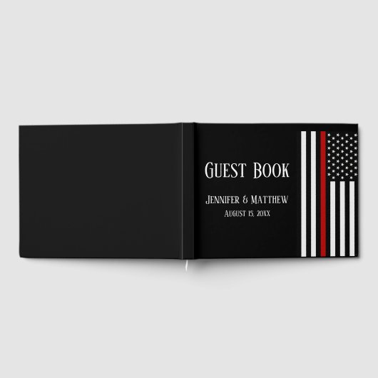 Thin Red Line Gästebuch (Voll)