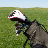 Thin RED Line & Golf USA Flagge Mit Monogramm Headcover (In SItu)