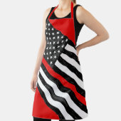 Thin Red Line Grungy Schürze (InSitu)