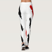 Thin Red Line Leggings (Rückseite)