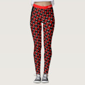 Thin Red Line Leggings, Fahnenmode, Amerika Leggings (Vorderseite)