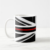 Thin Red Line UK Flag Kaffeetasse (Links)