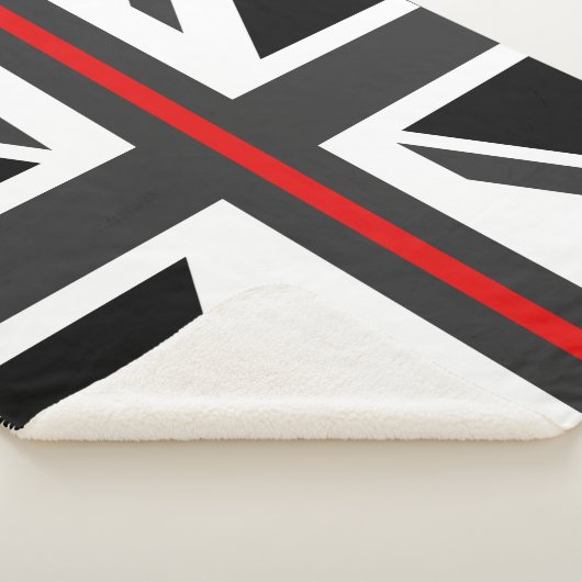 Thin Red Line UK Flag Sherpadecke (3/4)