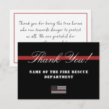 Thin Red Line USA Flag Firefighter Aufwertung