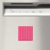 Thin Stripes Magenta Magnet (In Situ (Geschirrspüler))