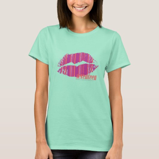 Thin Stripes Purple T-Shirt (Vorderseite)