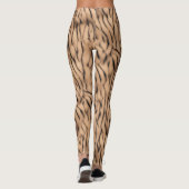 Thin Tiger Strip Safari Bronze Leggings (Rückseite)