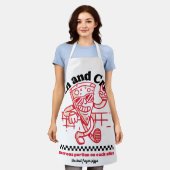 Thin und Crispy Schürze (Getragen)