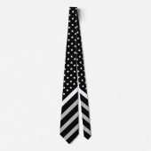 Thin White Line American Flag EMS EMT Krawatte (Vorderseite)