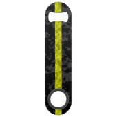 Thin Yellow Line Camouflage Speed Flaschenöffner (Rückseite)