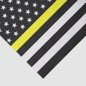 Thin-Yellow-Line-Dispatcher-Flag Seidenpapier (Ausschnitt)