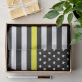 Thin-Yellow-Line-Dispatcher-Flag Seidenpapier (Geschenk)