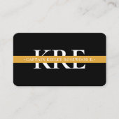 Thin Yellow Line Dispatcher Rescue Modern Visitenkarte (Vorderseite)