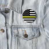 Thin Yellow Line Flag Button (Beispiel)