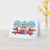 Thing Eins Thing Zwei Party Dinge Karte (Gelbe Blume)
