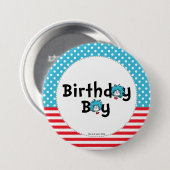 Thing Eins Thing Zwei Zwillinge Geburtstag | Gebur Button (Vorne & Hinten)