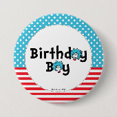 Thing Eins Thing Zwei Zwillinge Geburtstag | Gebur Button (Vorderseite)
